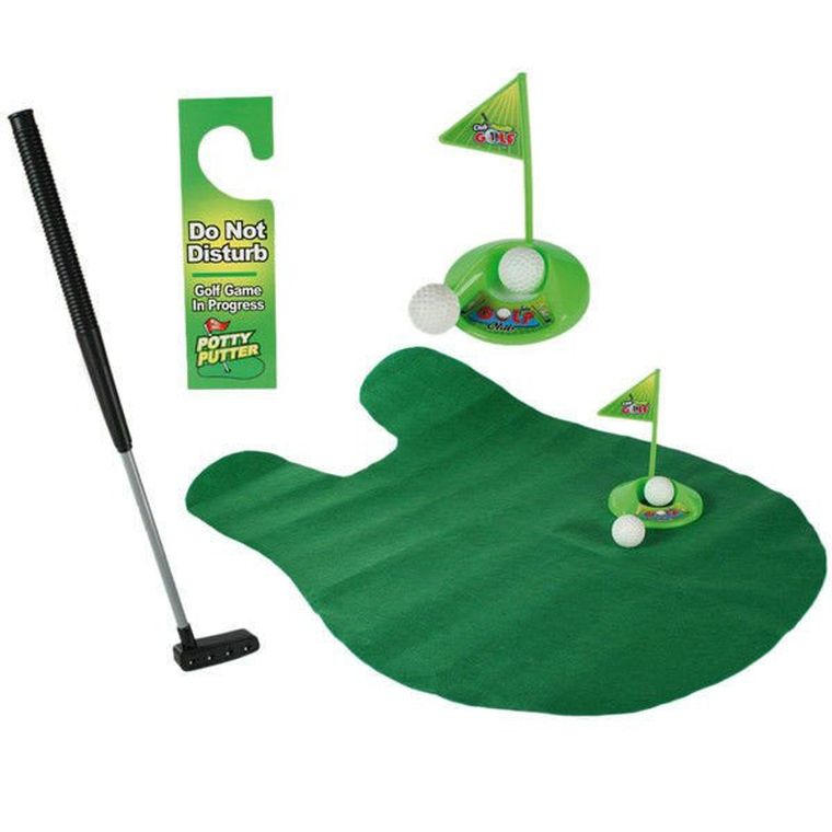 Gadget Master, toaletowy golf, gra zręcznościowa
