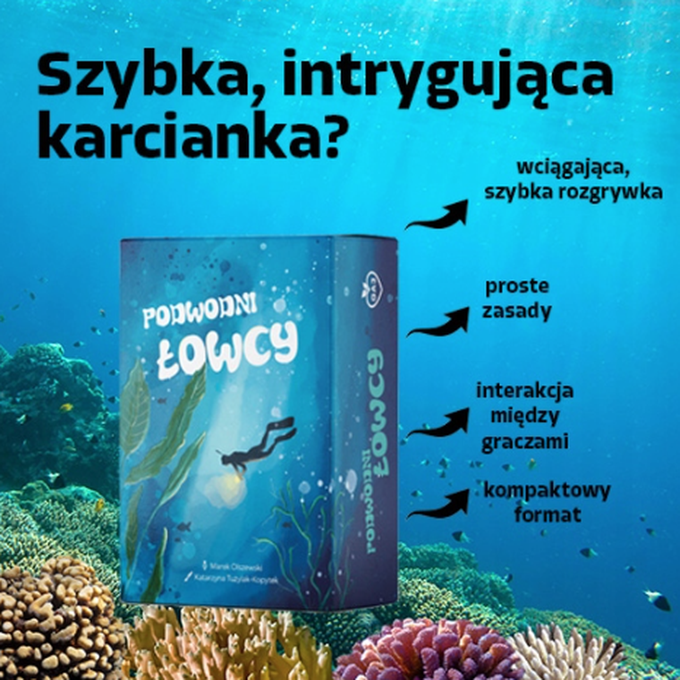 Gaj, Podwodni łowcy, gra karciana