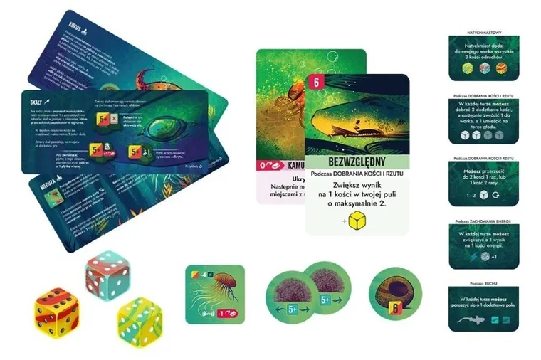 Galakta, Kelp: Szczęki kontra Macki, Niezwykłe zachowania, dodatek do gry