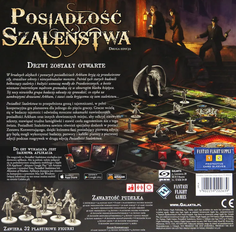 Galakta, Posiadłość szaleństwa, 2 edycja, gra strategiczna