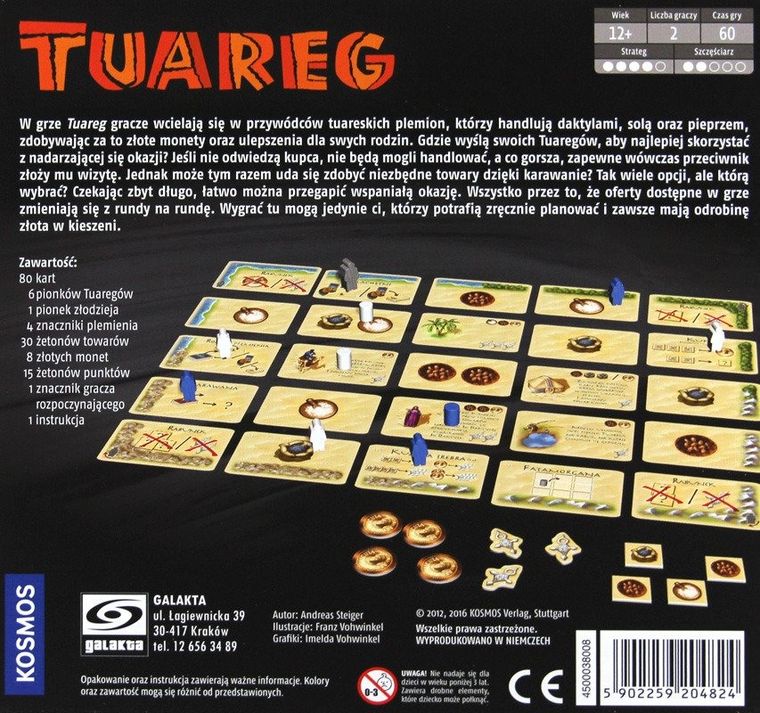 Galakta, Tuareg, gra strategiczna