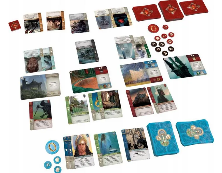 Galakta, Wojna o Pierścień, gra karciana