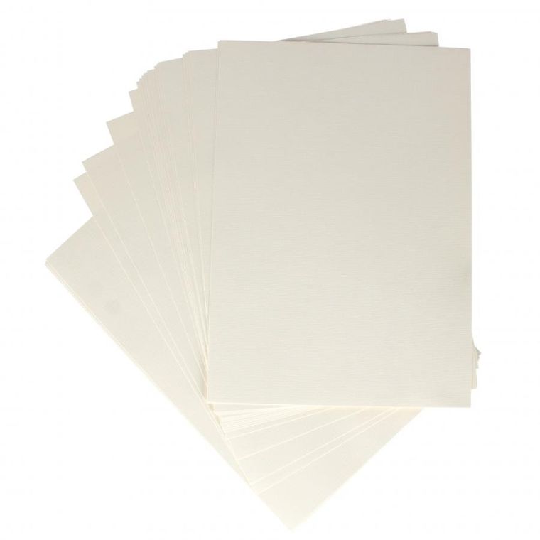 Galeria Papieru, karton ozdobny A4, kremowy, holland 200g, 20 arkuszy