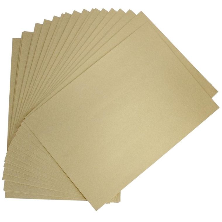 Galeria Papieru, karton ozdobny A4, złoty milenium, 180g, 20 arkuszy