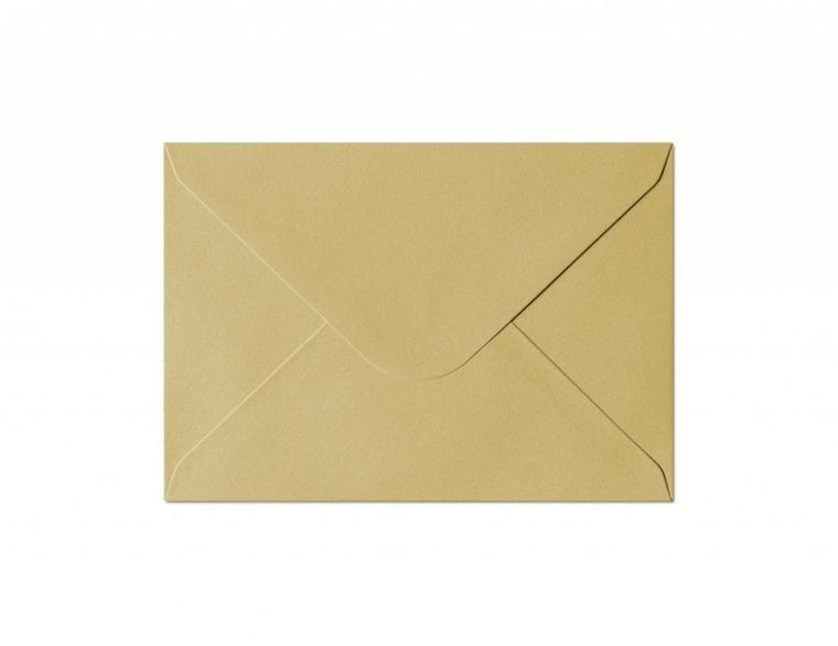 Galeria Papieru, koperta C6, złota perłowa, 10 szt.