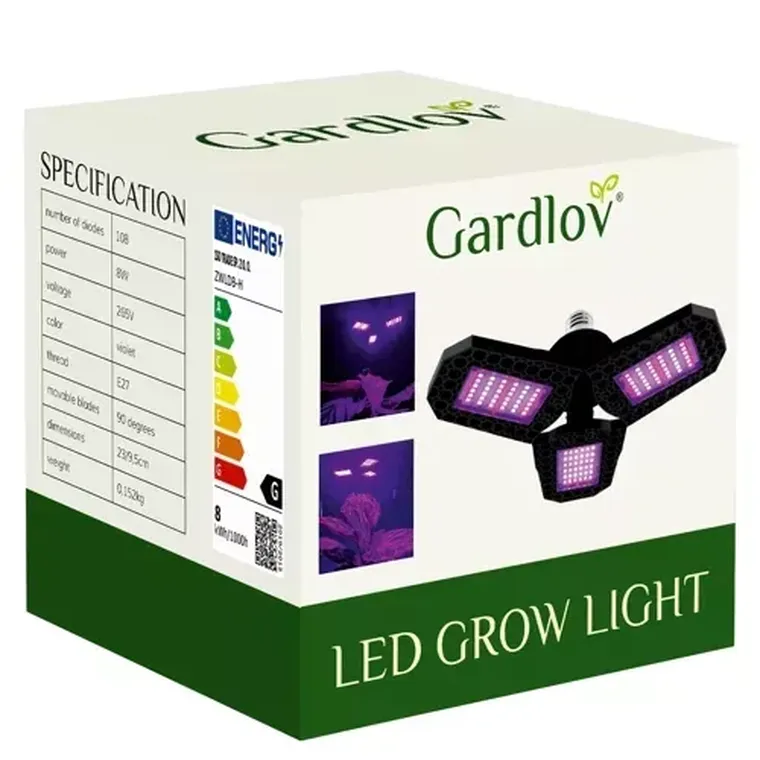 Gardlov, lampa do wzrostu roślin, 108 LED