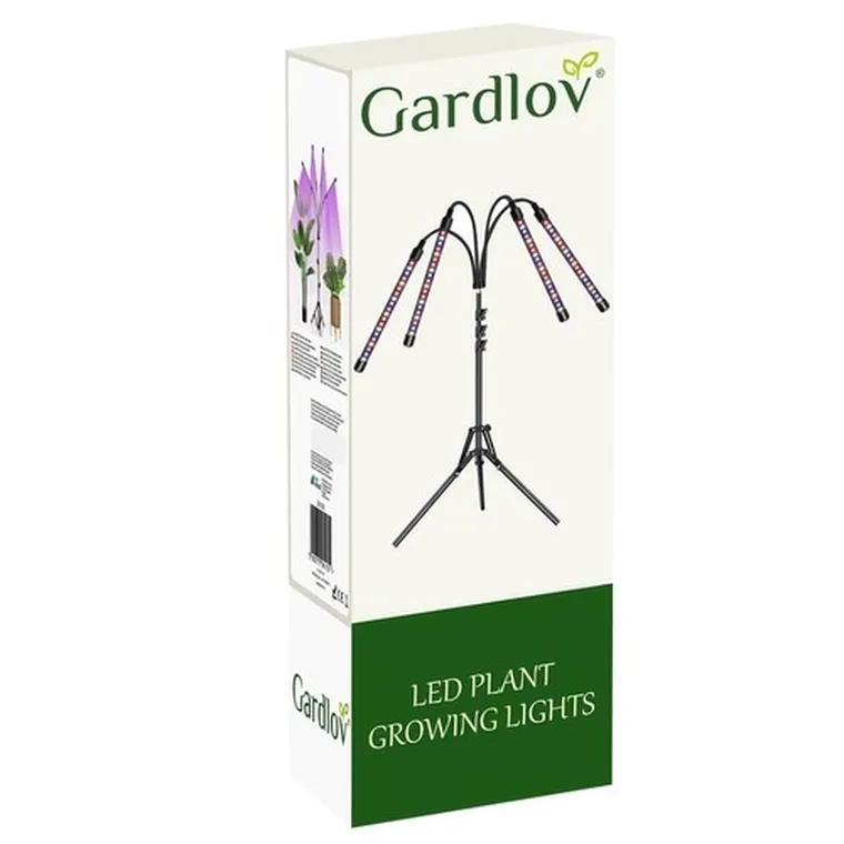 Gardlov, lampa do wzrostu roślin, 20 LED, 4 szt.