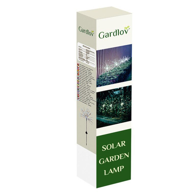 Gardlov, lampa ogrodowa solarna, dmuchawce