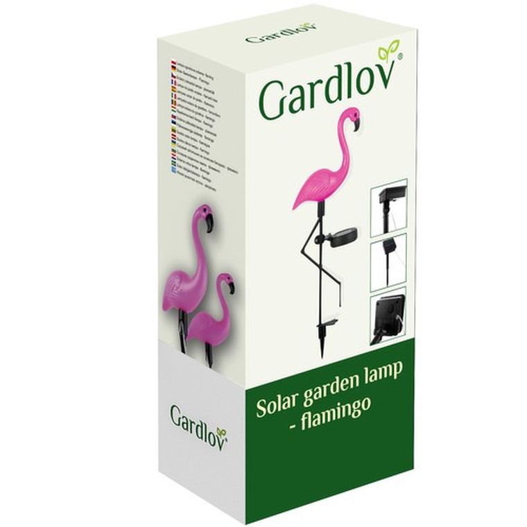 Gardlov, lampa ogrodowa solarna, flaming
