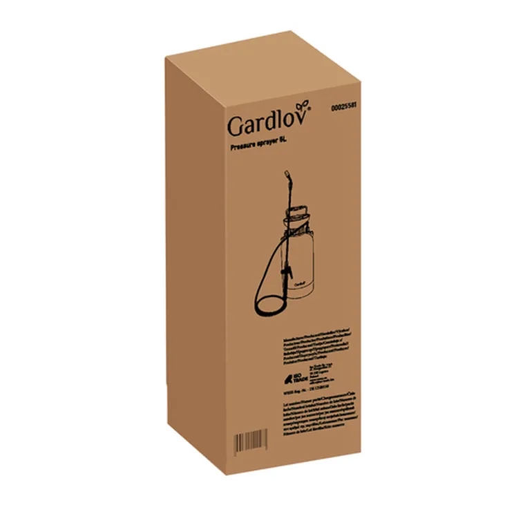 Gardlov, opryskiwacz ciśnieniowy, 5l