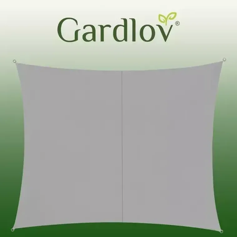 Gardlov, żagiel przeciwsłoneczny, 3-2m, szary