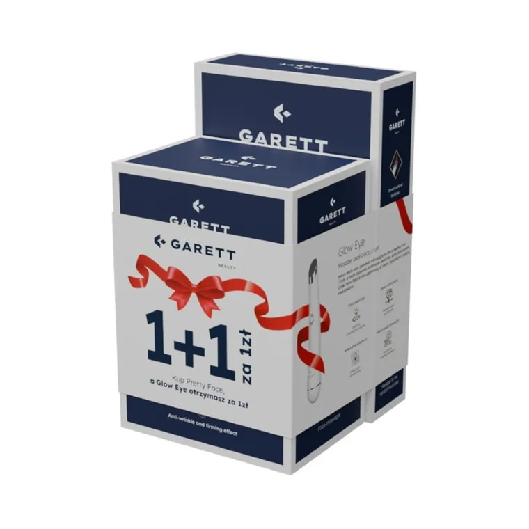 Garett Beauty, zestaw: Multi Clean, biały + Glow Eye, biały