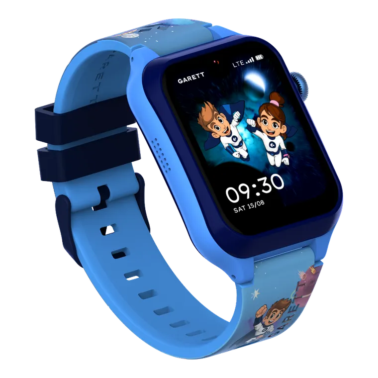 Garett, Kids Essa 2 AI, smartwatch 4G, niebieski