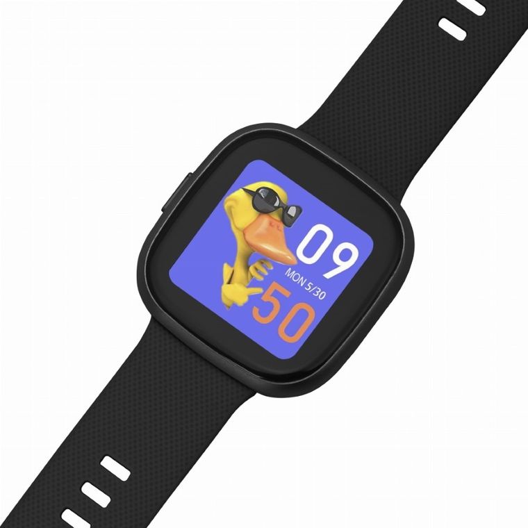 Garett Kids, Fit, smartwatch, czarny