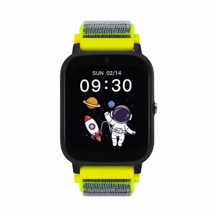 Garett Kids, Tech, smartwatch, 4G, zielony velcro