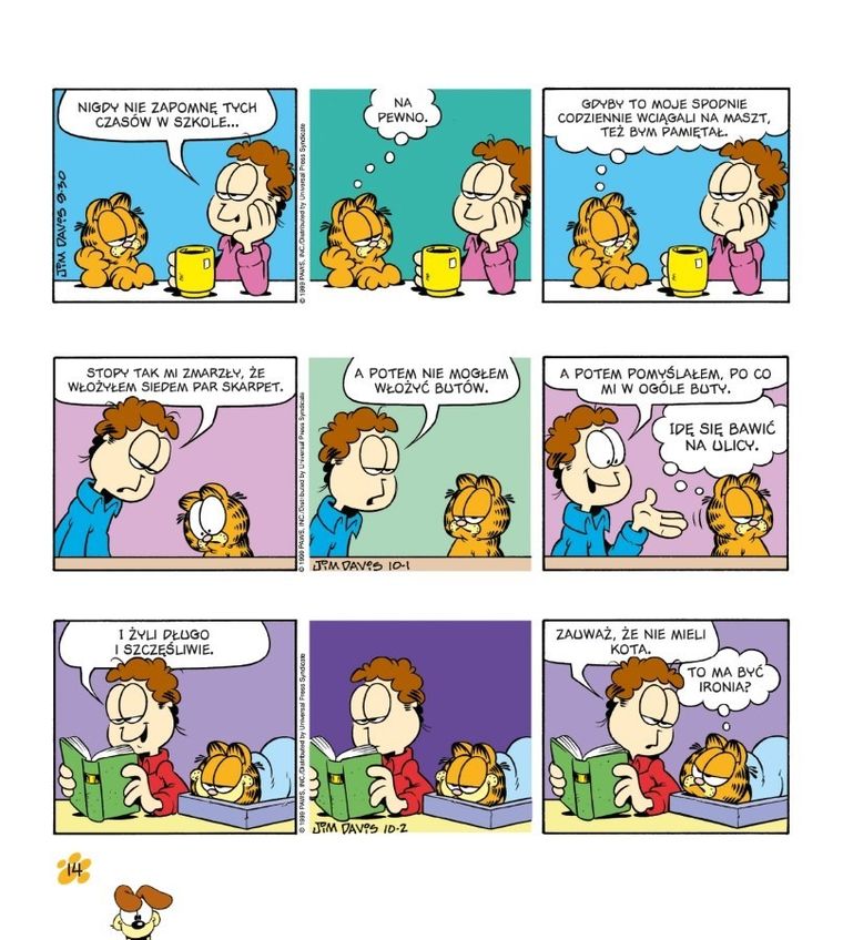 Garfield. Tłusty koci trójpak. Tom 13