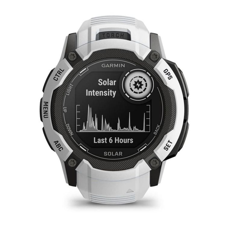 Garmin, Instinct 2X Solar, zegarek, Whitestone