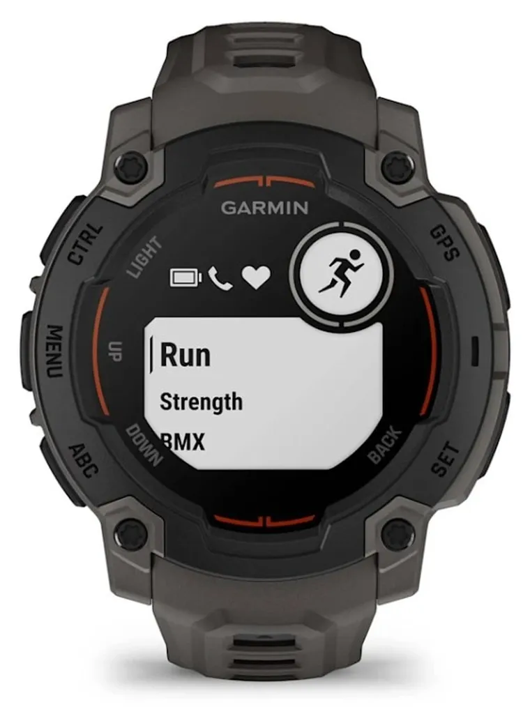 Garmin, Instinct E, smartwatch, 45 mm, black/charcoal