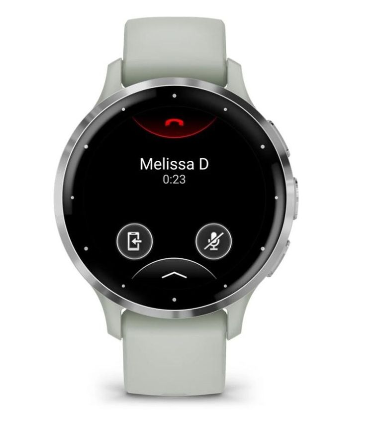 Garmin, Zegarek, Venu 3S 41mm Srebrny