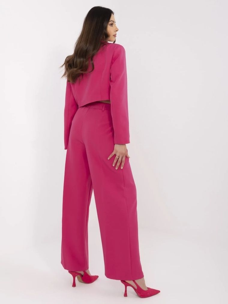 Garnitur damski, różowy, Italy Moda