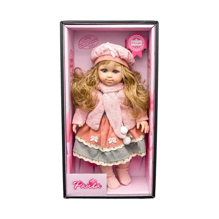 Gazelo, lalka Paula, z dźwiękiem, mówi i śpiewa po polsku