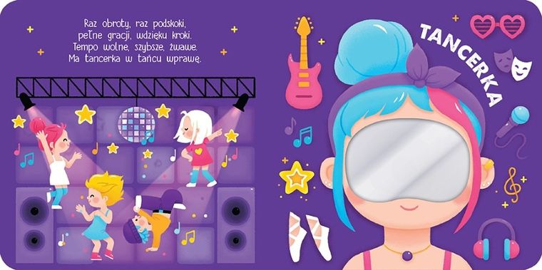 Gdy dorosnę, będę... Książeczka z lusterkiem