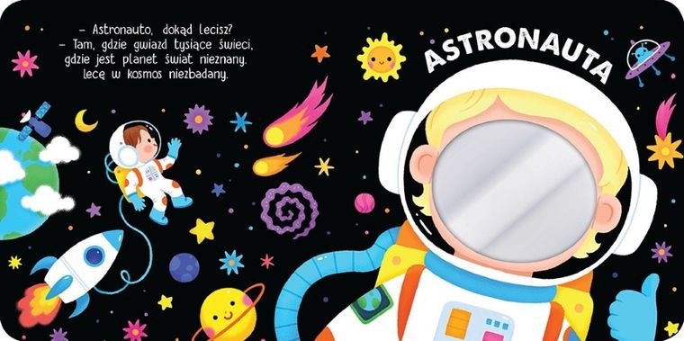 Gdy dorosnę, będę...Książeczka z lusterkiem