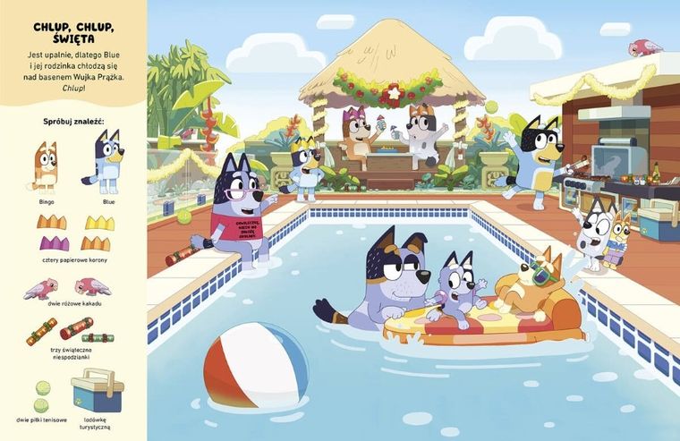 Gdzie jest w święta Bluey? Szukaj i znajdź