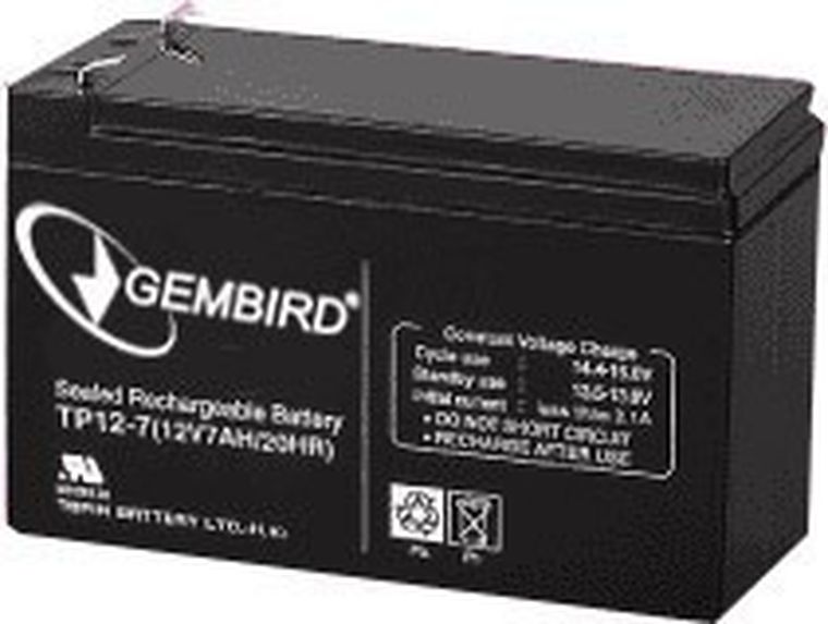 Gembird, akumulator uniwersalny, BAT-12V7AH