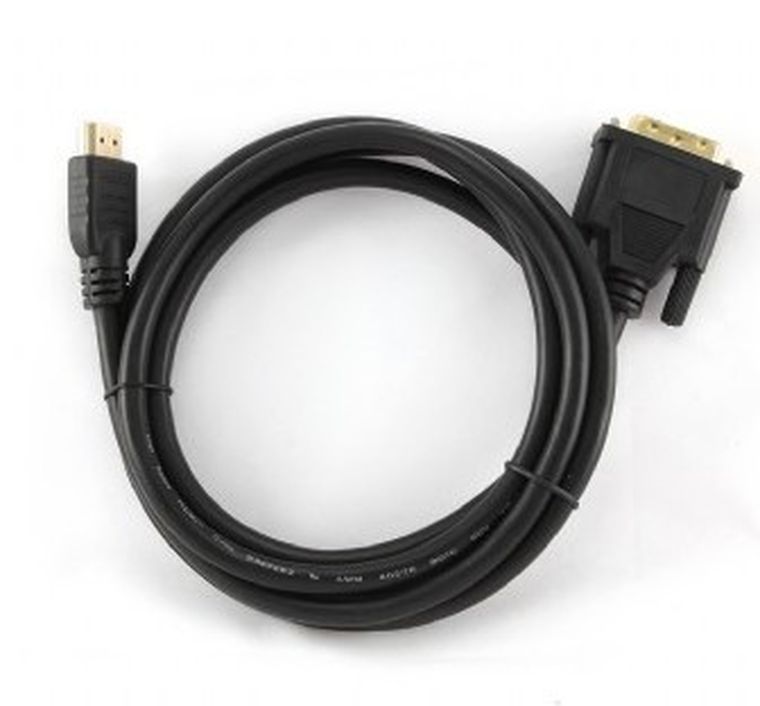 Gembird, kabel, CC-hdmi-DVI-6, hdmi M - DVI-D M, 1,8m, czarny