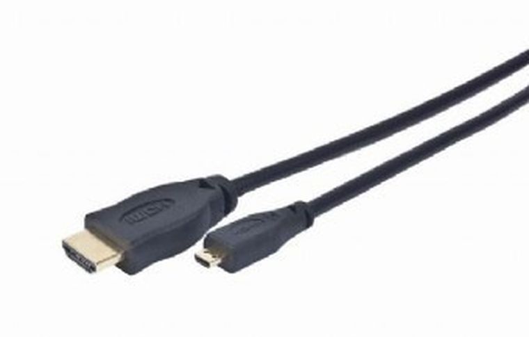 Gembird, kabel, CC-hdmid-6, hdmi M - Micro Hdmi M, 1,8m