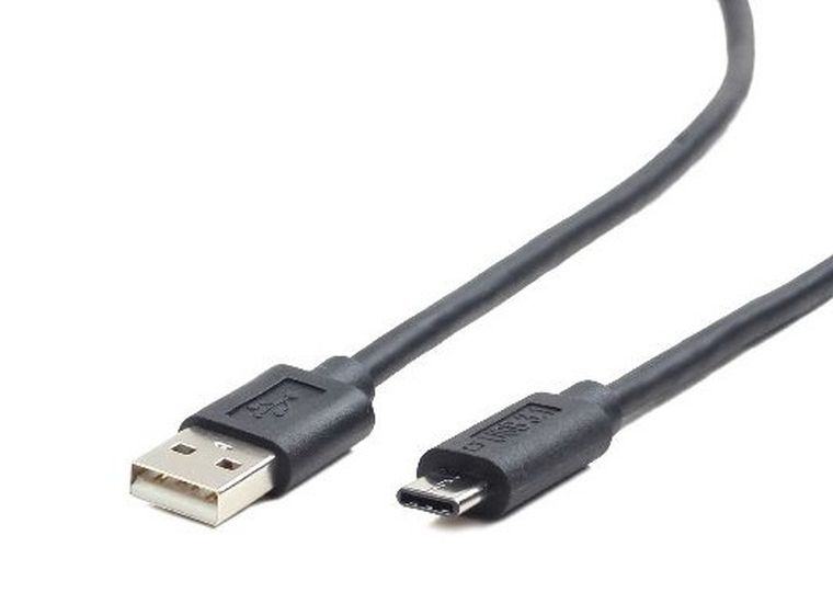 Gembird, kabel, CCP-USB2-AMCM-6,USB 2.0 M - USB typu C M; 1,8m, czarny