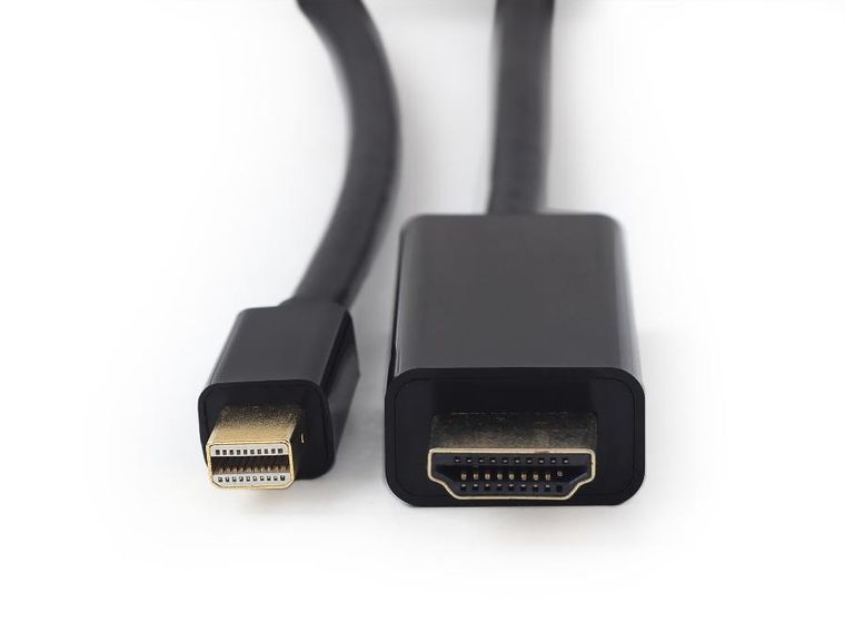 Gembird, kabel Displayport M - HDMI M, 1,8m, czarny