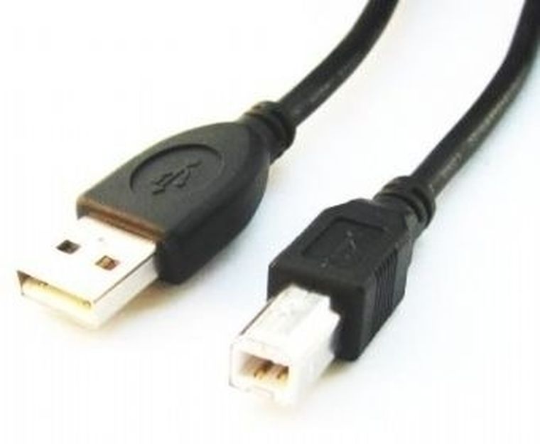 Gembird, kabel USB 2.0 Typu Am - USB 2.0 Typu Bm, 1.8m, czarny