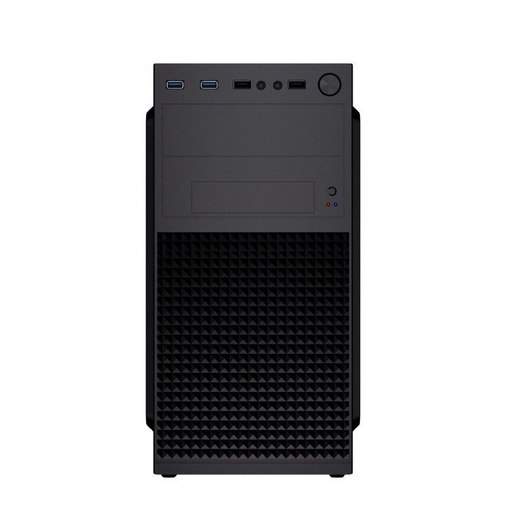 Gembird, obudowa komputerowa, Fornax K300, Micro-ATX, 2x USB 3.0 + 2x USB 2.0 czarna