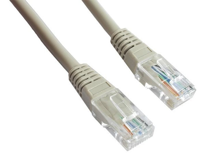 Gembird, patchcord, kat. 5e, 0,5m, szary