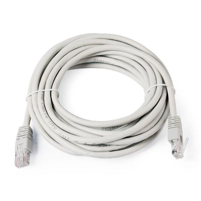 Gembird, patchcord UTP, kat. 6, 5m, szary