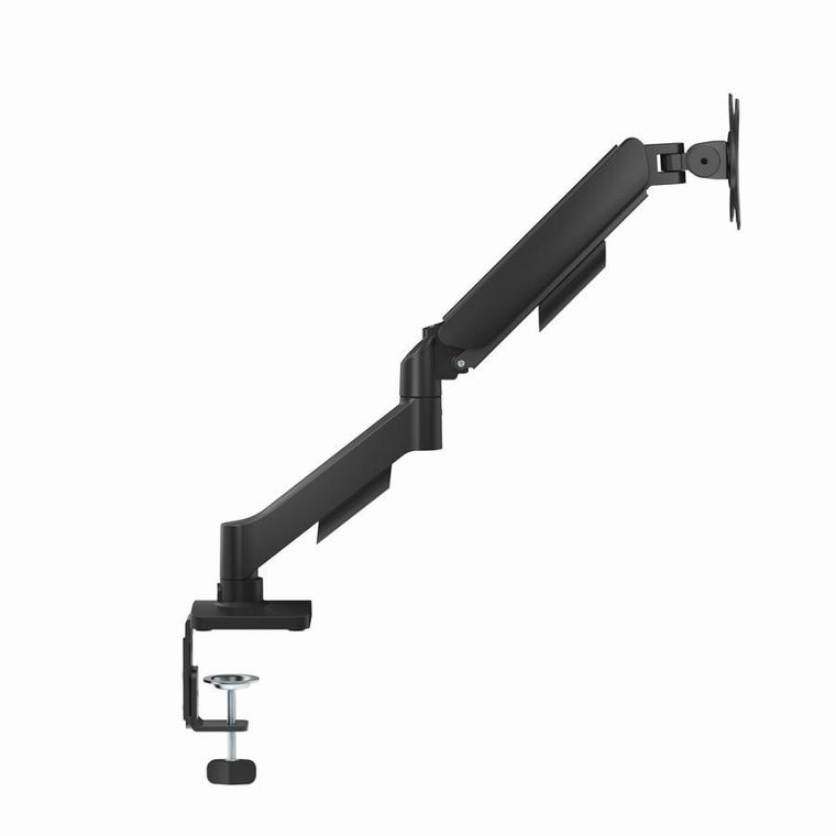 Gembird, uchwyt na monitor, z portami USB, regulowany, 17"-32"