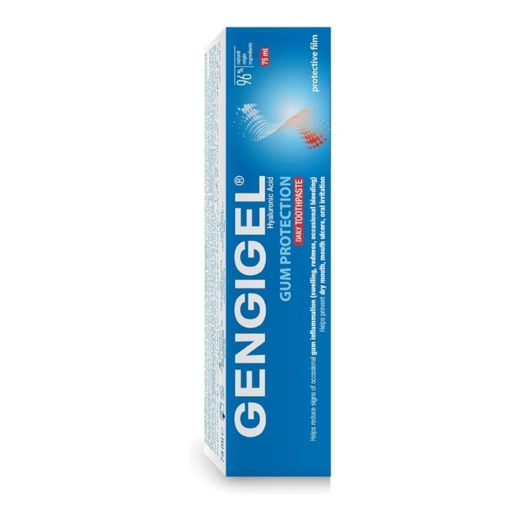 Gengigel, Toothpaste Gum Protection, 0,06% HA, pasta do zębów z kwasem hialuronowym, 20 ml