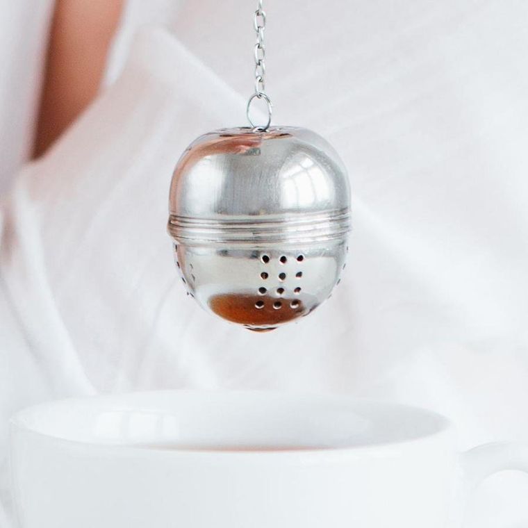 Get-It, sitko do zaparzania herbaty ziół, stalowe