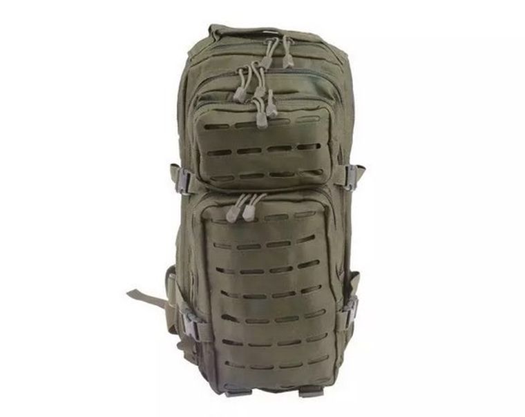 GFC, plecak, Assault Pack, Laser Cut, oliwkowy
