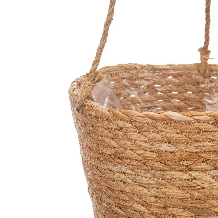 Giftdecor, Boni, doniczka wisząca z plecionki, średnica 21 cm