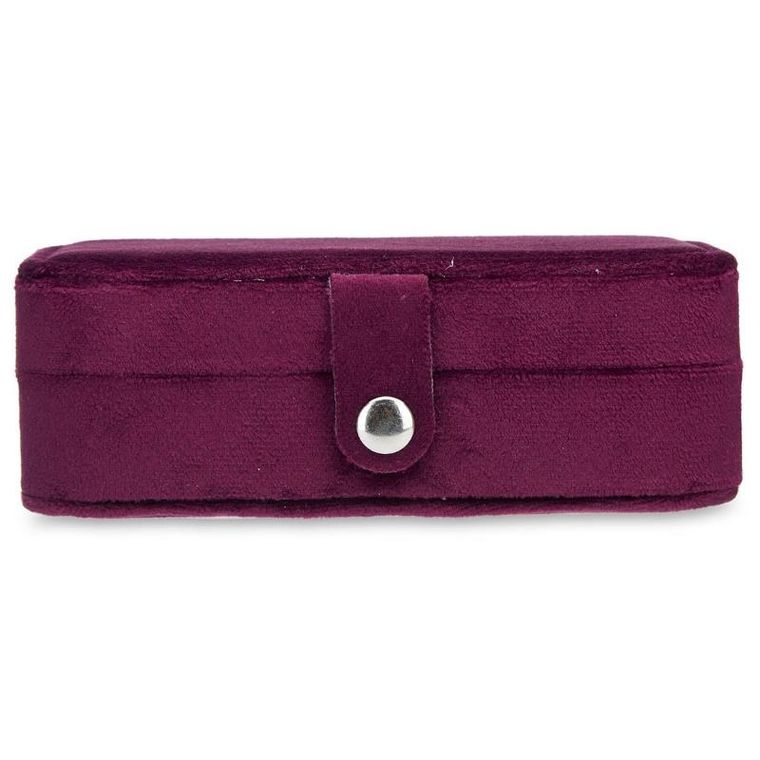 Giftdecor, kuferek na biżuterię, welurowy