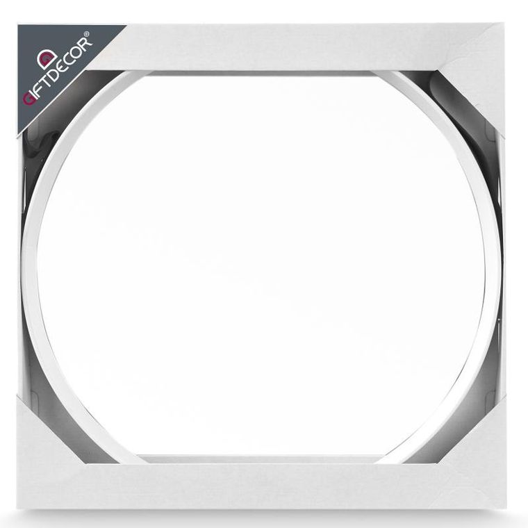 Giftdecor, lustro dekoracyjne wiszące, średnica 51 cm