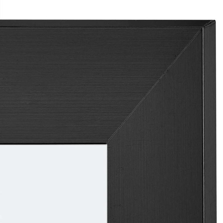 Giftdecor, lustro ścienne w drewnianej ramie, 38-48 cm