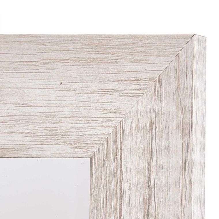 Giftdecor, lustro ścienne w drewnianej ramie, 38-48 cm