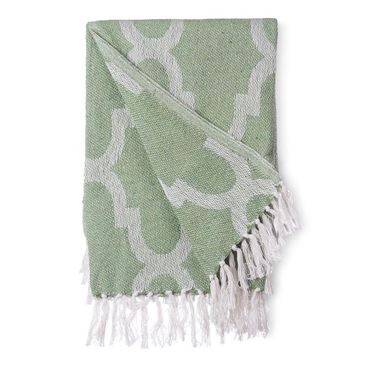 Giftdecor, Mova, koc z frędzlami, 125-150 cm