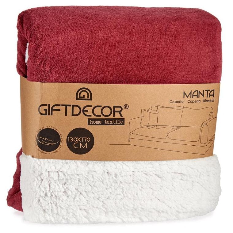 Giftdecor, Naro, koc baranek, 130-170 cm