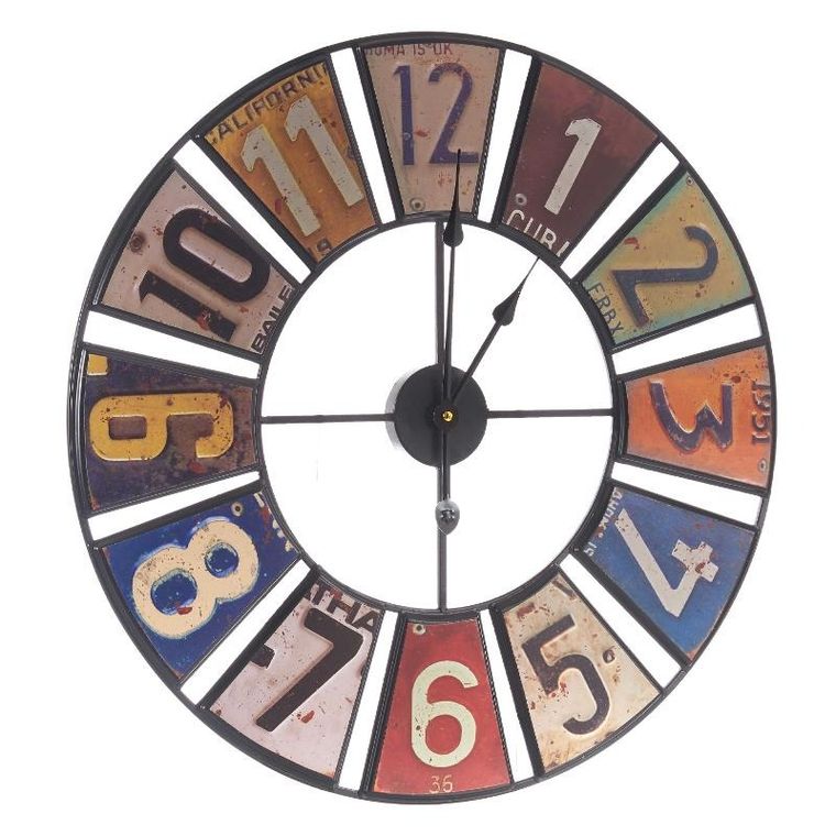 Giftdecor, Pop Up, zegar ścienny, średnica 60 cm