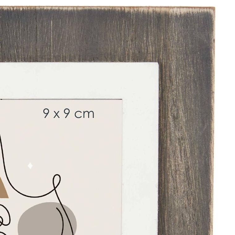 Giftdecor, ramka domek, zdjęcia, metal i mdf, stojąca, 2 zdjęcia